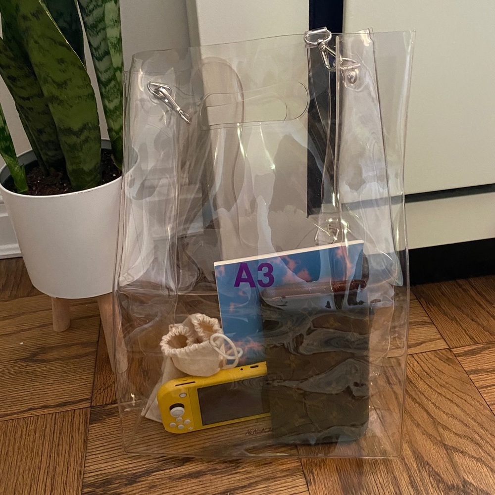 Nana-nana transparent A3 bag